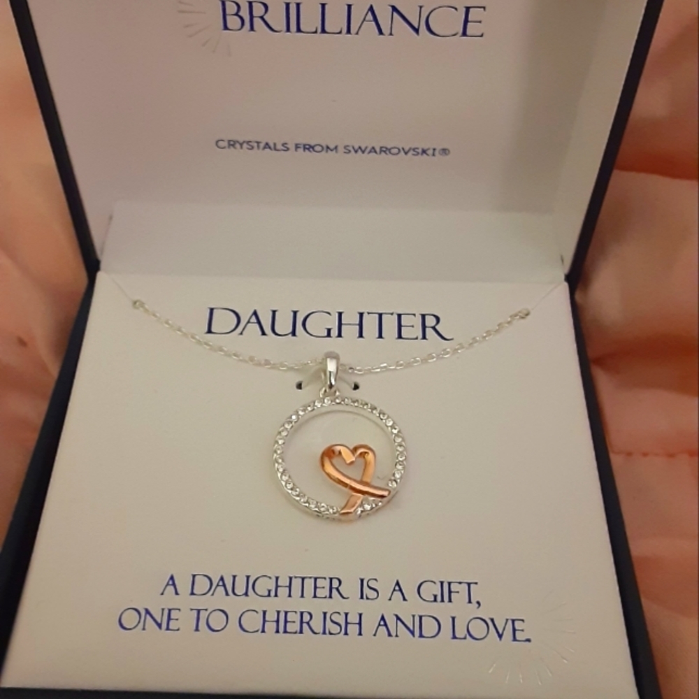 Brilliance Daughter Necklace, NWT